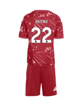 Liverpool Hugo Ekitike #22 Replika Hemmakläder Barn 2026-27 Kortärmad (+ byxor)